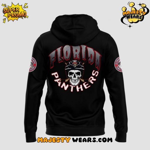 Florida Panthers Spoockey Skull Limited Edition Hoodie