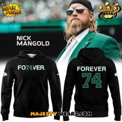 Forever. 74 Nick Mangold Special Black Hoodie