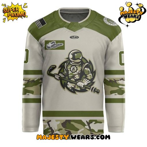 Fort Wayne Komets Military Appreciation Night Custom Hockey Jersey