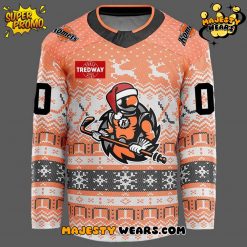 Fort Wayne Komets Ugly Christmas Sweater Night Special Hockey Jersey