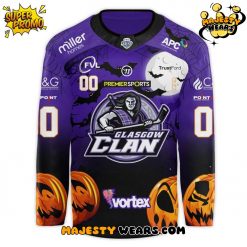 Glasgow Clan 2025/26 Halloween Custom Hockey Jersey