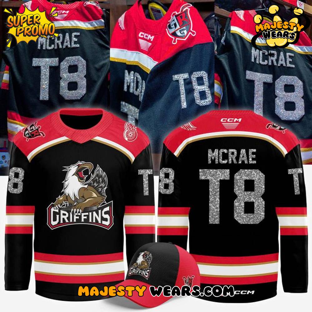 Grand Rapids Griffins ”McRae T8” Specialty Hockey Jersey Grand Rapids Griffins ”McRae T8” Specialty Hockey Jersey