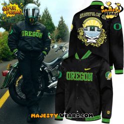 Grateful Dead x Oregon Duck Football Special Bomber Jacket