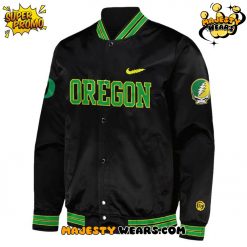 Grateful Dead x Oregon Duck Football Special Bomber Jacket