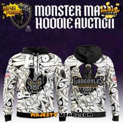 Greensboro Gargoyles BOO-tiful game-worn Monster Mash Special Hoodie