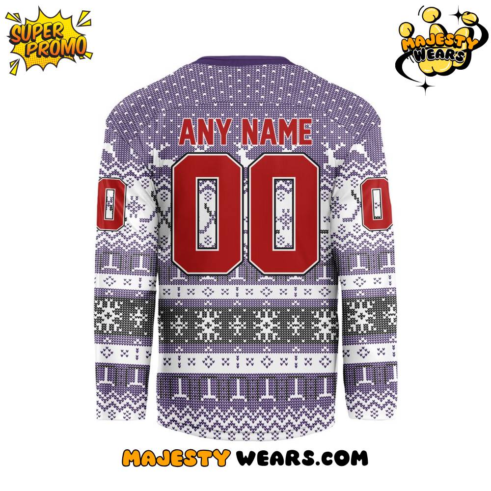 Greensboro Gargoyles Christmas Design Hockey Jersey Greensboro Gargoyles Christmas Design Hockey Jersey