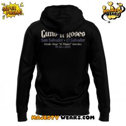 Guns N Roses to El Salvador Tour 2025 Special Hoodie