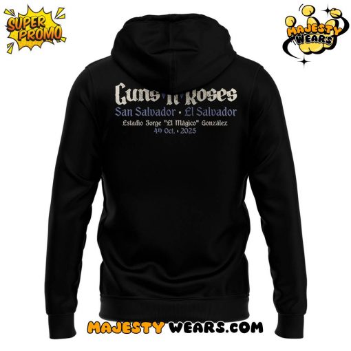 Guns N’ Roses to El Salvador Tour 2025 Special Hoodie