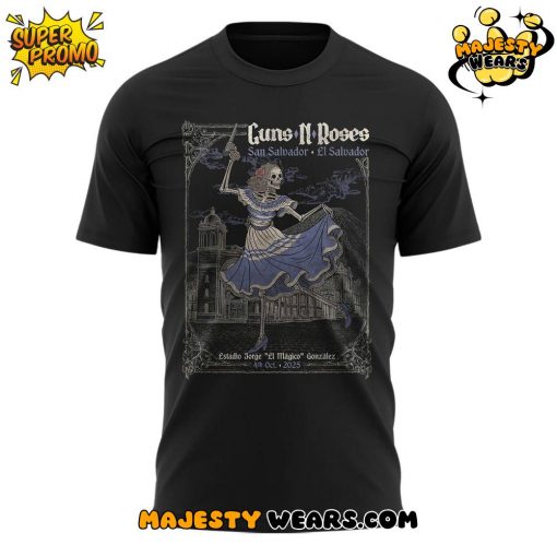 Guns N’ Roses to El Salvador Tour 2025 Special Tee