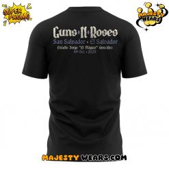 Guns N Roses to El Salvador Tour 2025 Special Tee