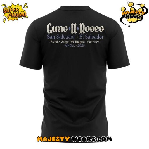 Guns N’ Roses to El Salvador Tour 2025 Special Tee