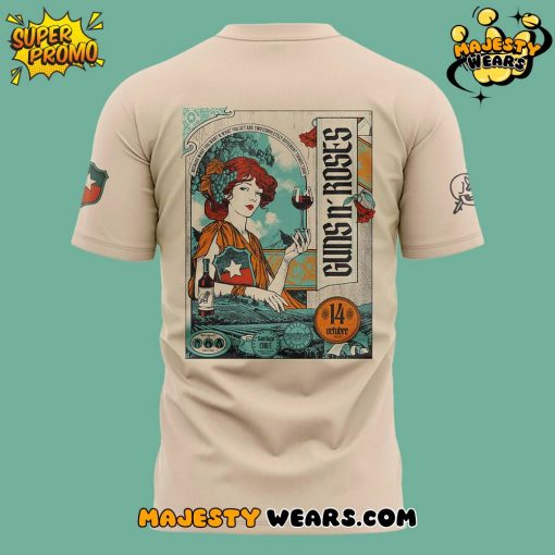 Guns N’ Roses to Santiago Tour 2025 Special Tee