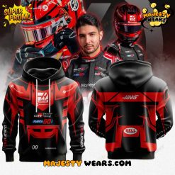 Haas Esteban Ocon Premium F1 Helmet Special Hoodie