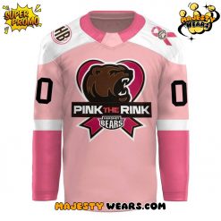 Hershey Bears 2025 Pink in the Rink Custom Hockey Jersey