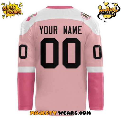 Hershey Bears 2025 Pink in the Rink Custom Hockey Jersey