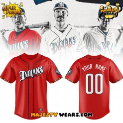 Indianapolis Indians “Indyindians” Custom Baseball Jersey – Red