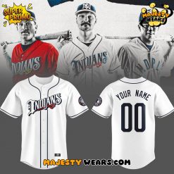 Indianapolis Indians “Indyindians” Custom Baseball Jersey – White