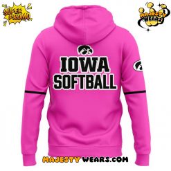 Iowa Hawkeyes Softball Special Pink Hoodie
