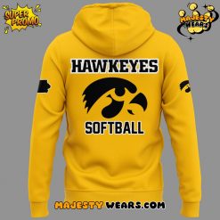 Iowa Hawkeyes Softball Special Yellow Hoodie