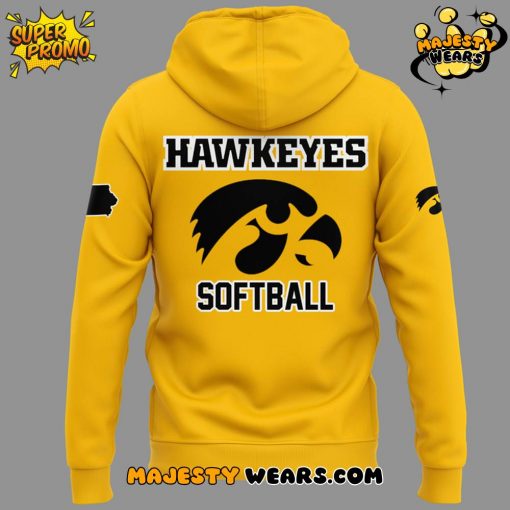 Iowa Hawkeyes Softball Special Yellow Hoodie