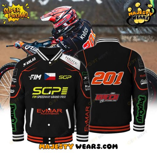 Jan Kvěch FIM Speedway SGP Special Baseball Jacket