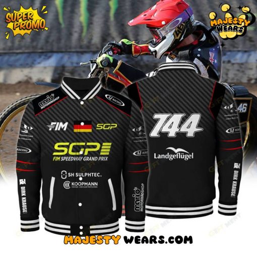 Kai Huckenbeck FIM Speedway SGP Special Baseball Jacket