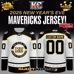 Kansas City Mavericks 2025 New Year’s Eve Custom Hockey Jersey