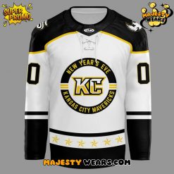 Kansas City Mavericks 2025 New Year’s Eve Custom Hockey Jersey