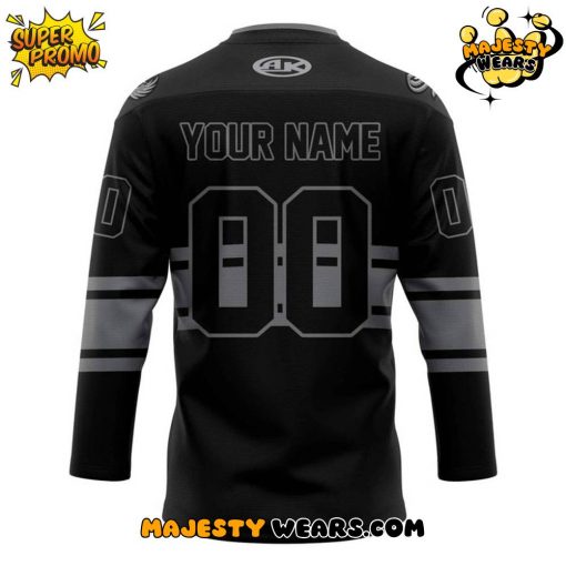 Kansas City Mavericks 2025-26 Blackout Custom Hockey Jersey