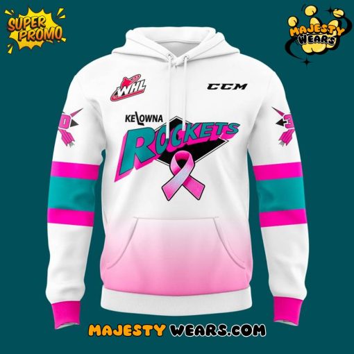 Kelowna Rockets “Paint The Rink Pink” 2025-2026 Hoodie