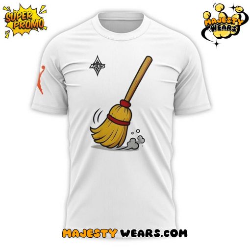 Las Vegas Aces “Swept” Special White Shirt