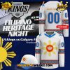 Bloomington Bison Blue Sweaters Custom Hockey Jersey