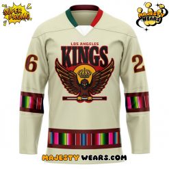 Los Angeles Kings x 2025 Mexican Heritage Custom Hockey Jersey