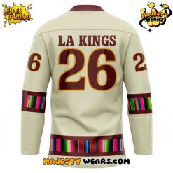Los Angeles Kings x 2025 Mexican Heritage Custom Hockey Jersey