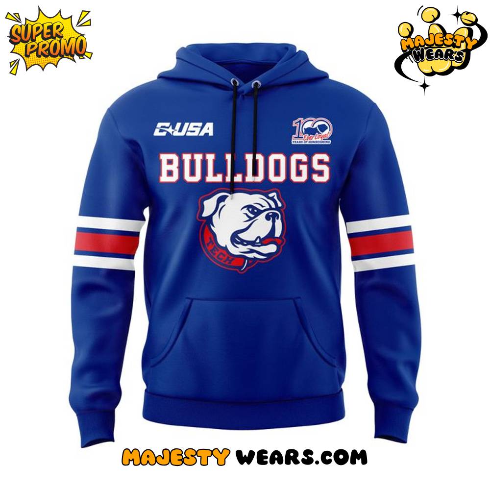 Louisiana Tech Bulldogs 100th Anniversary Limited Edition Hoodie Louisiana Tech Bulldogs 100th Anniversary Limited Edition Hoodie