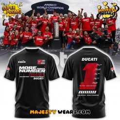 Marc Marquez World Champion 2025 “MORE THAN A NUMBER” Special Black Tee