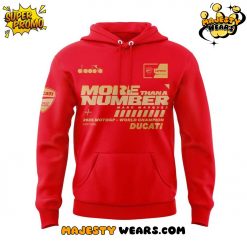 Marc Marquez World Champion 2025 “MORE THAN A NUMBER” Special Red Hoodie
