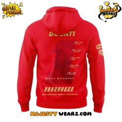 Marc Marquez World Champion 2025 MORE THAN A NUMBER Special Red Hoodie