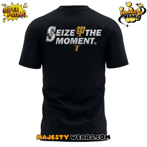 Mariners “Seize The Moment” Special Black Tee