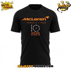 McLaren Formula 1 Team Wordmark Constructors’ 10 Times Black Shirt