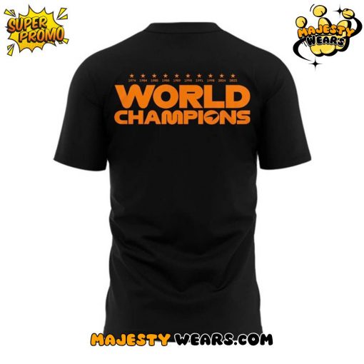 McLaren Formula 1 Team Wordmark Constructors’ 10 Times Black Shirt