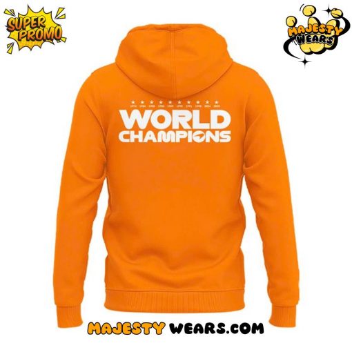 McLaren Formula 1 Team Wordmark Constructors’ 10 Times Orange Hoodie