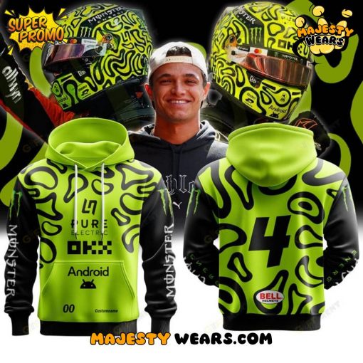McLaren Lando Norris Premium F1 Helmet Special Hoodie