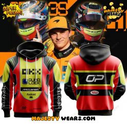 McLaren Oscar Piastri Premium F1 Helmet Special Hoodie