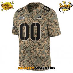 Miami Hurricanes Military Camo Mode Custom Football Jersey