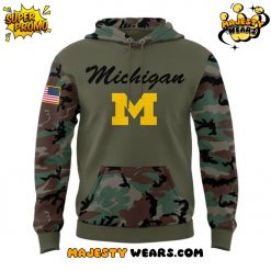 Michigan Wolverines Salute To Service Special Camo Hoodie