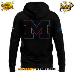 Michigan Wolverines x Crucial Catch Intercept Cancer 2025 Special Hoodie