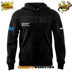Michigan Wolverines x Crucial Catch Intercept Cancer 2025 Special Hoodie