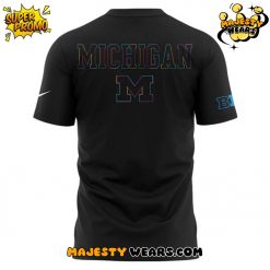 Michigan Wolverines x Crucial Catch Intercept Cancer 2025 Special Tee