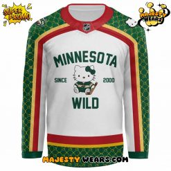 Minnesota Wild x 2025 Hello Kitty Night Special Hockey Jersey